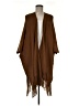 Crown Vintage 100% Acrylic Brown Poncho One size - photo 1