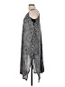 Assorted Brands 100% Rayon Paisley Gray Casual Dress Size L (estimated) - photo 5