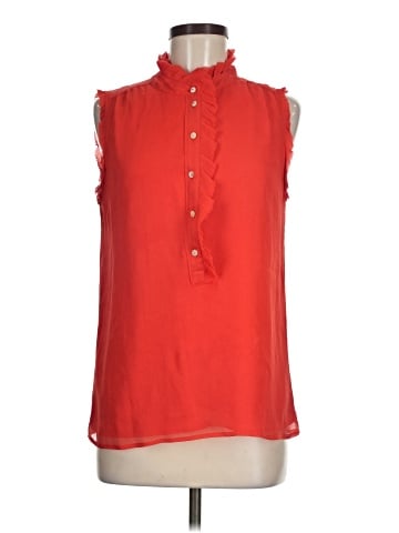 J.Crew Sleeveless Silk Top (view 1)