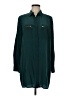 Zoe & Sam Teal Long Sleeve Blouse Size M - photo 1