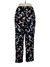 DKNY Print Black Casual Pants Size XL - photo 2