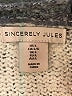 Sincerely Jules Stripes Blue Pullover Sweater Size L - photo 7