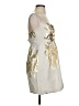 Tibi 100% Polyester Metallic Silver Cocktail Dress Size 4 - photo 4