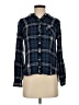 Westport Plaid Blue Long Sleeve Button-Down Shirt Size S - photo 1