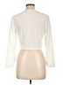 Zara Ivory Long Sleeve Blouse Size L - photo 2