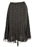 East5th 100% Polyester Polka Dots Black Casual Skirt Size 8 - photo 1