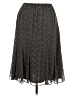 East5th 100% Polyester Polka Dots Black Casual Skirt Size 8 - photo 2