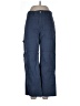 Forever 21 100% Cotton Blue Cargo Pants Size L - photo 1