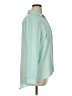 H&M 100% Polyester Green Long Sleeve Blouse Size 14 - photo 4