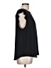 Ann Taylor 100% Polyester Black Sleeveless Blouse Size L - photo 4