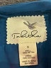 Tabitha 100% Cotton Print Blue Cocktail Dress Size 0 - photo 7