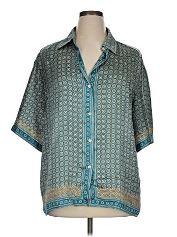 Max Studio Short Sleeve Blouse (view 1)