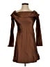Lulus 100% Polyester Brown Cocktail Dress Size S - photo 1