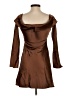 Lulus 100% Polyester Brown Cocktail Dress Size S - photo 2