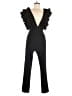 Ever After Solid Black Jumpsuit Size M - photo 1