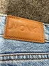 Monki 100% Cotton Hearts Blue Jeans Size 28 waist - photo 4
