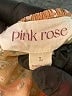 Pink Rose Orange Short Sleeve Blouse Size L - photo 7