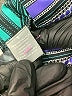 Valerie Stevens Graphic Teal Cocktail Dress Size S - photo 8