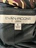 Evan Picone Paisley Black Cocktail Dress Size 6 - photo 7