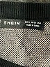 Shein Argyle Black Sweater Vest Size 4 - photo 7