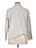 Chaps 100% Cotton Stripes Ivory 3/4 Sleeve Button-Down Shirt Size 1X - photo 2