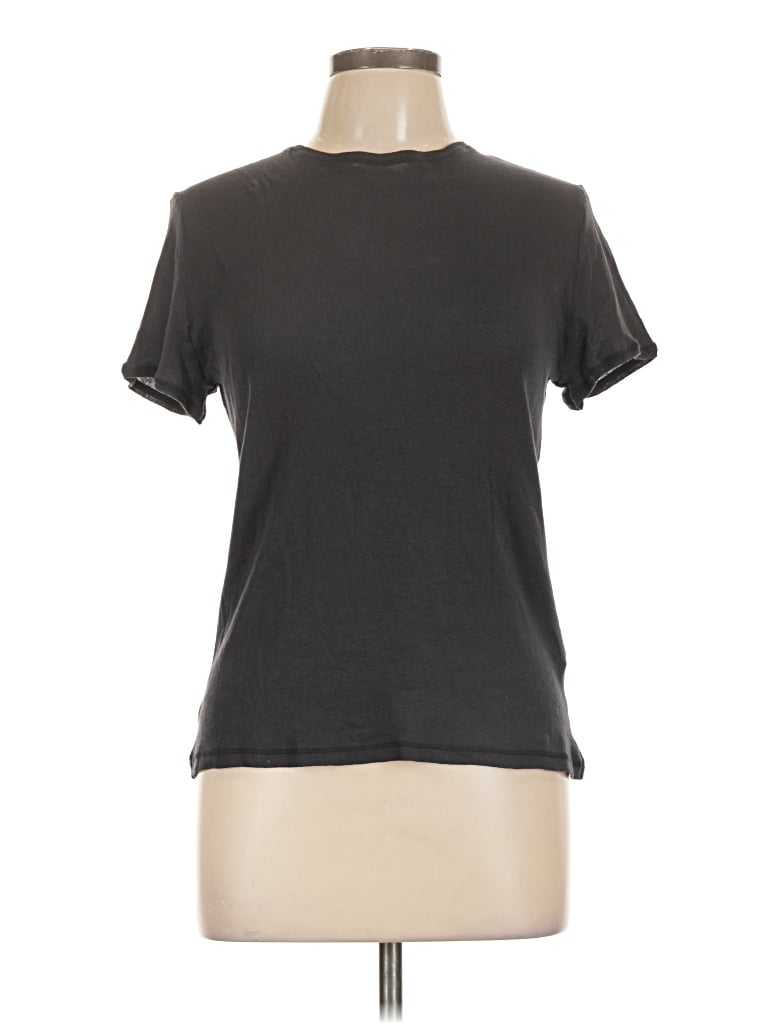 Pre-owned Zara Short Sleeve T-shirt In Gray