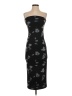 Almost Famous Graphic Black Cocktail Dress Size XS - photo 1