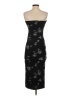 Almost Famous Graphic Black Cocktail Dress Size XS - photo 2