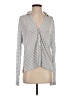 Love by Gap Stripes Gray Long Sleeve Top Size S - photo 1