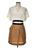 Maje Color Block Tan Casual Dress Size Lg (3) - photo 1
