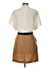 Maje Color Block Tan Casual Dress Size Lg (3) - photo 2