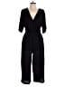 Next Solid Black Jumpsuit Size 12 - photo 1