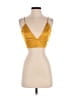 Superdown 100% Polyester Gold Tank Top Size M - photo 1