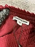 Vigoss 100% Polyester Burgundy Long Sleeve Blouse Size M - photo 7
