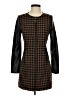 Cecico Houndstooth Brown Coat Size S - photo 1