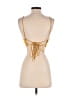 Superdown 100% Polyester Gold Tank Top Size M - photo 2
