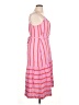 Three Sixty Five 100% Viscose Stripes Pink Casual Dress Size XL - photo 4