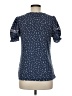 Fred David Stars Blue Short Sleeve Blouse Size M - photo 2