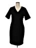SPANX Solid Black Casual Dress Size M - photo 1