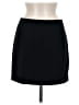 Bebe 100% Polyester Solid Black Formal Skirt Size 6 - photo 1