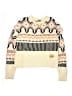 Kari Traa Print Ivory Pullover Sweater Size S (kids) - photo 1