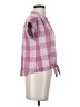 dip 100% Rayon Pink Short Sleeve Blouse Size S - photo 4