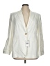 MNG 100% Linen Ivory Blazer Size 14 - photo 1
