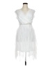 Shein Curve 100% Polyester White Cocktail Dress Size 0X - photo 1