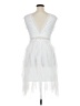 Shein Curve 100% Polyester White Cocktail Dress Size 0X - photo 2