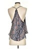 Free People 100% Polyester Blue Sleeveless Top Size XS - photo 2