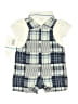 Little Me Blue Overalls 0-3 MO / 3 MO - photo 2