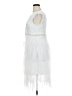 Shein Curve 100% Polyester White Cocktail Dress Size 0X - photo 5