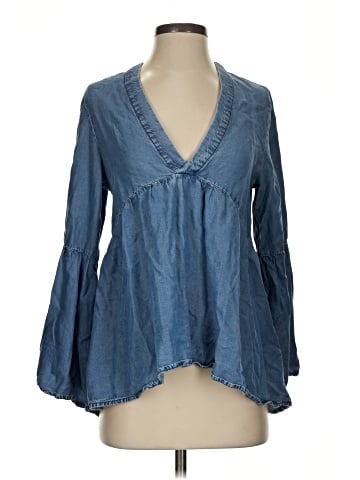 H&M Conscious Long Sleeve Blouse (view 1)