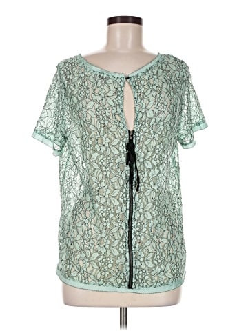 Ann Taylor LOFT Short Sleeve Blouse (view 1)